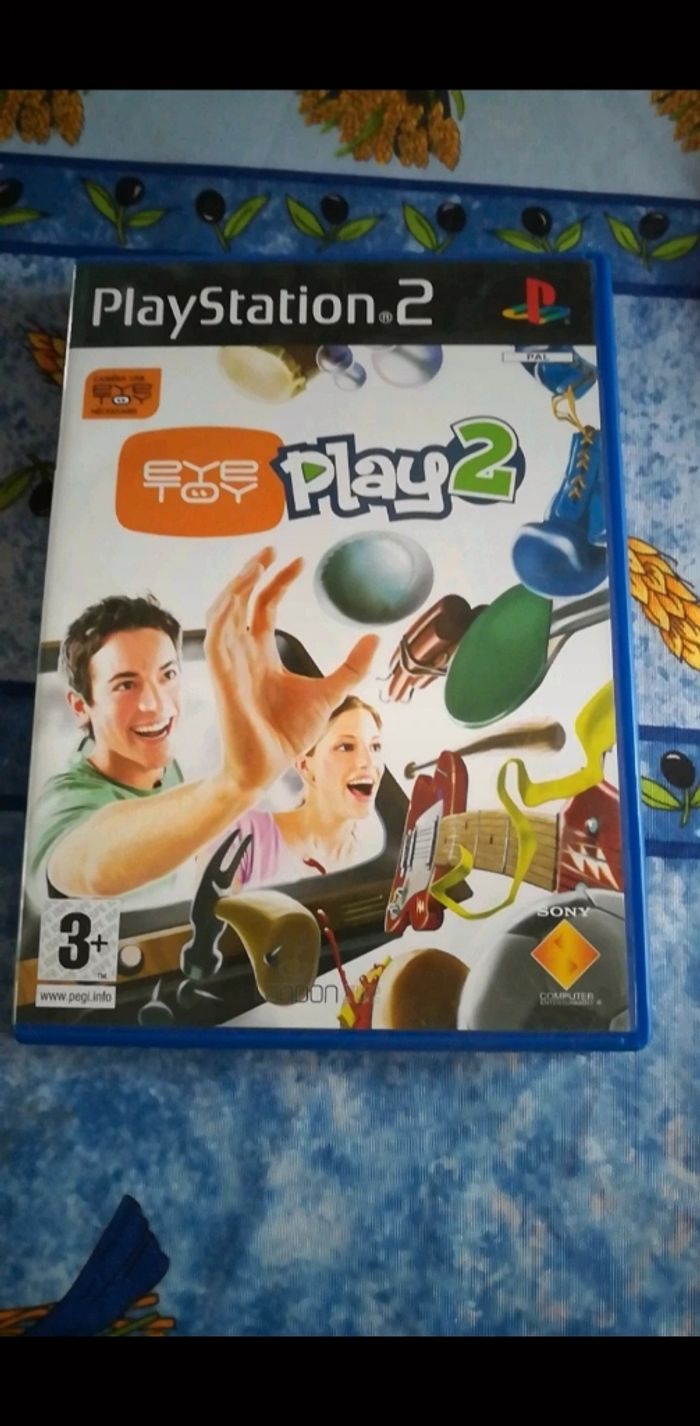 Jeu ps2 eye toy play 2