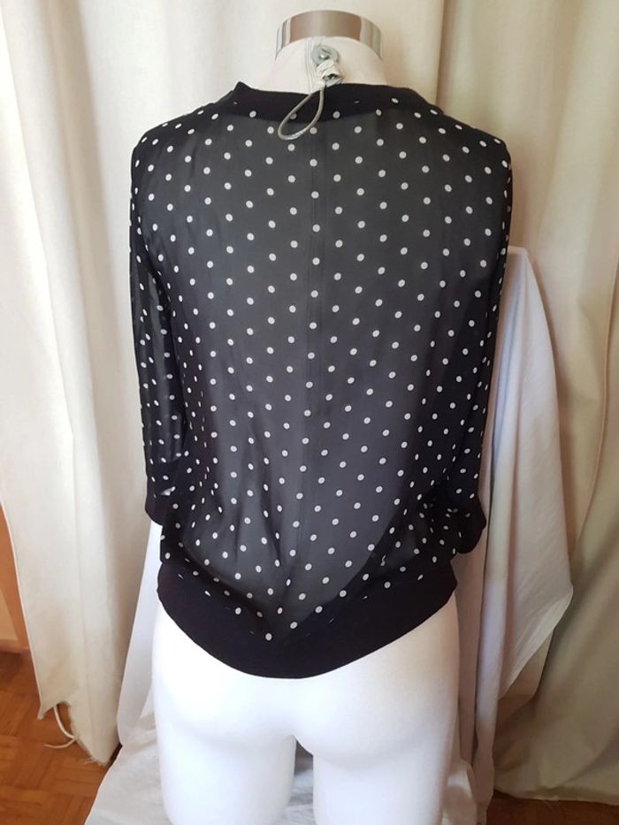 Petite blouse a pois - photo numéro 4