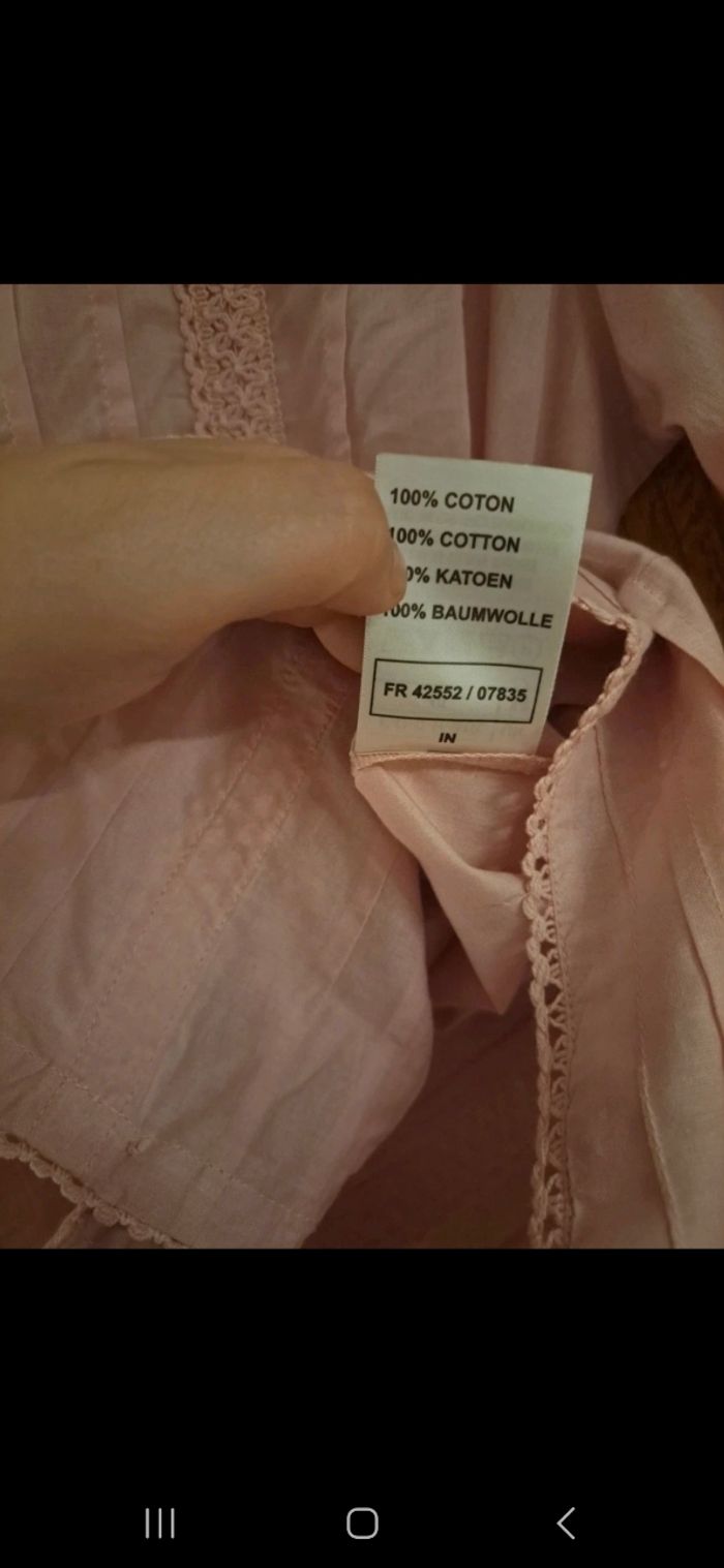 Blouse rose - photo numéro 5