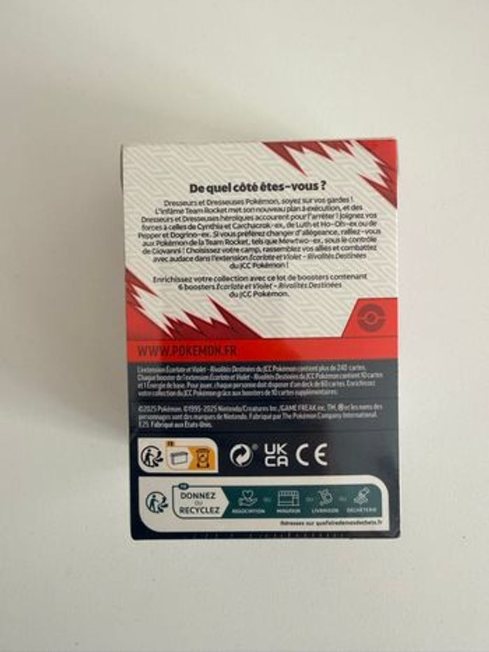 Pokemon Bundle Rivalitées Destinées - photo numéro 2