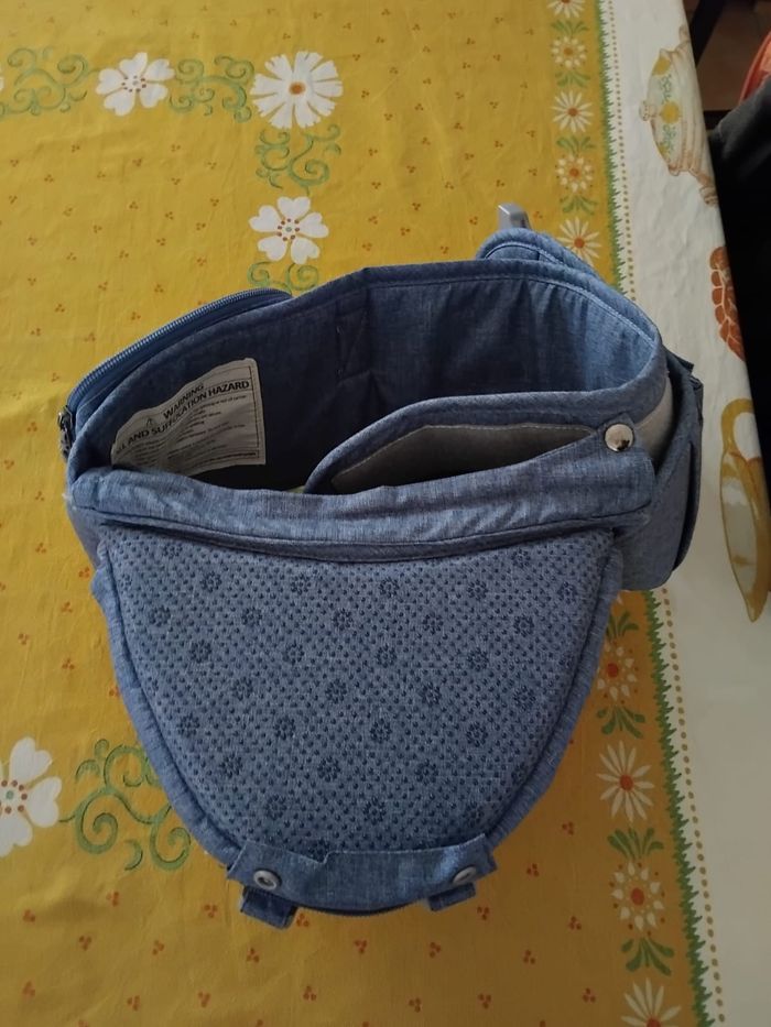 Porte-bébé ergonomique bleu SUNVENO - photo numéro 4