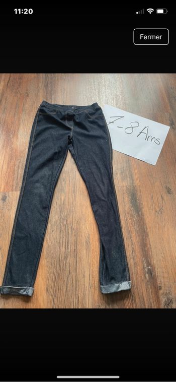 Jegging effet jeans