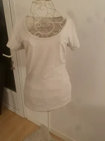 Teeshirt uni blanc