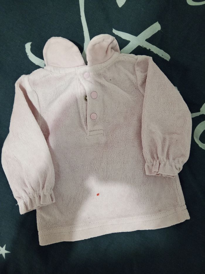 Haut ML rose pâle _ 3 mois - photo numéro 3