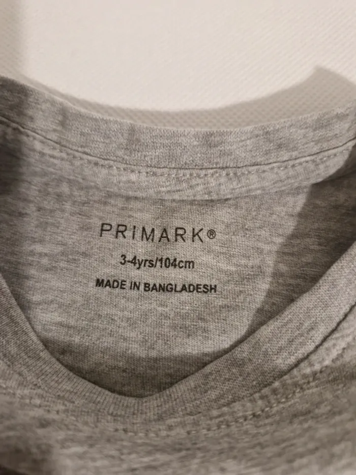 T-shirt manches courtes 3-4 ans 104 cm Primark - photo numéro 2
