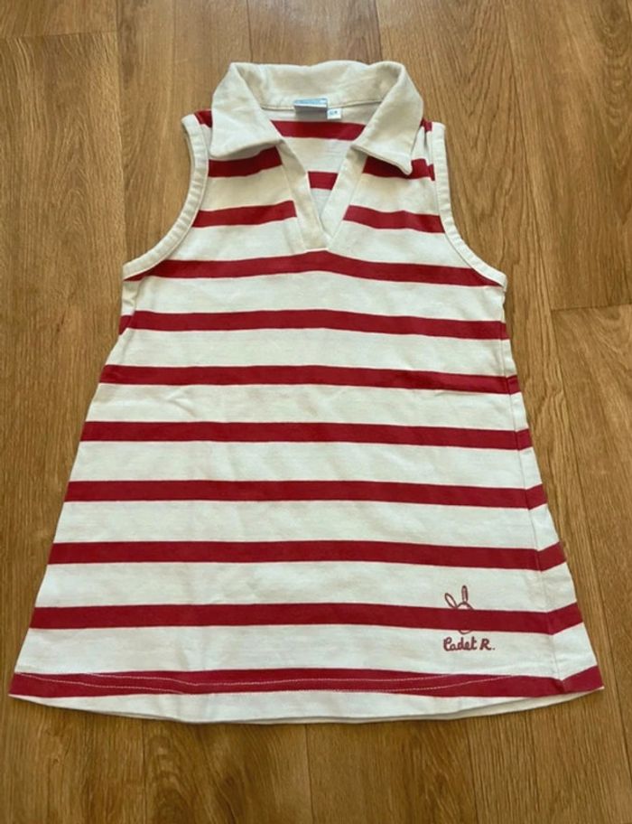 Robe polo fille 9/12M