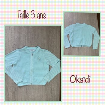 Gilet - taille 3 ans Okaïdi - 98 cm