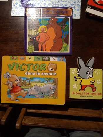 Lot 3 livres enfant 