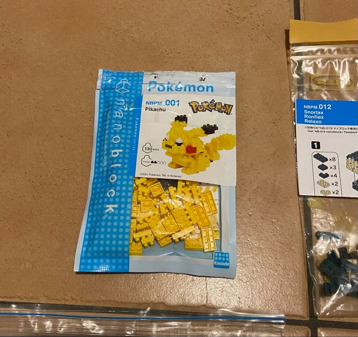 Lot Nanoblock Pokémon - photo numéro 5