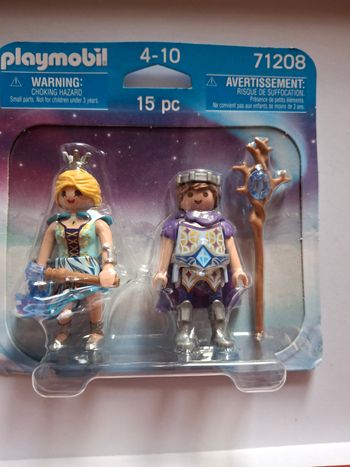 playmobil chevalier princesse 71208