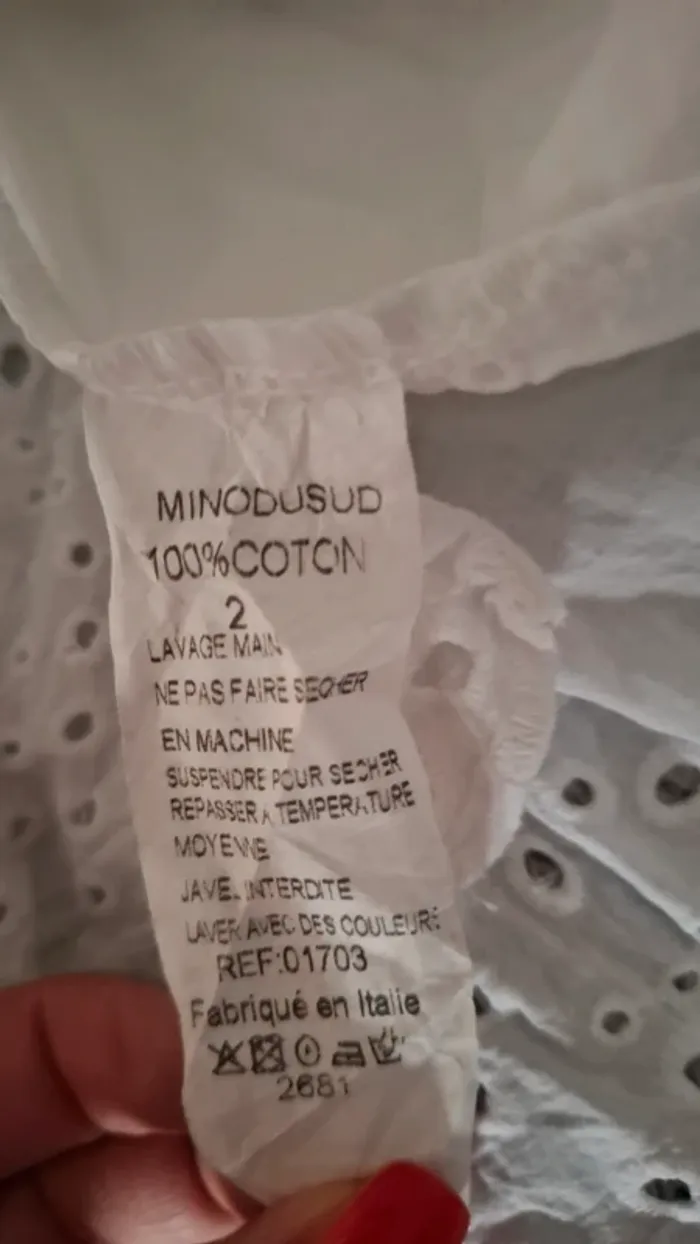 Chemise broderie minodusud - photo numéro 5