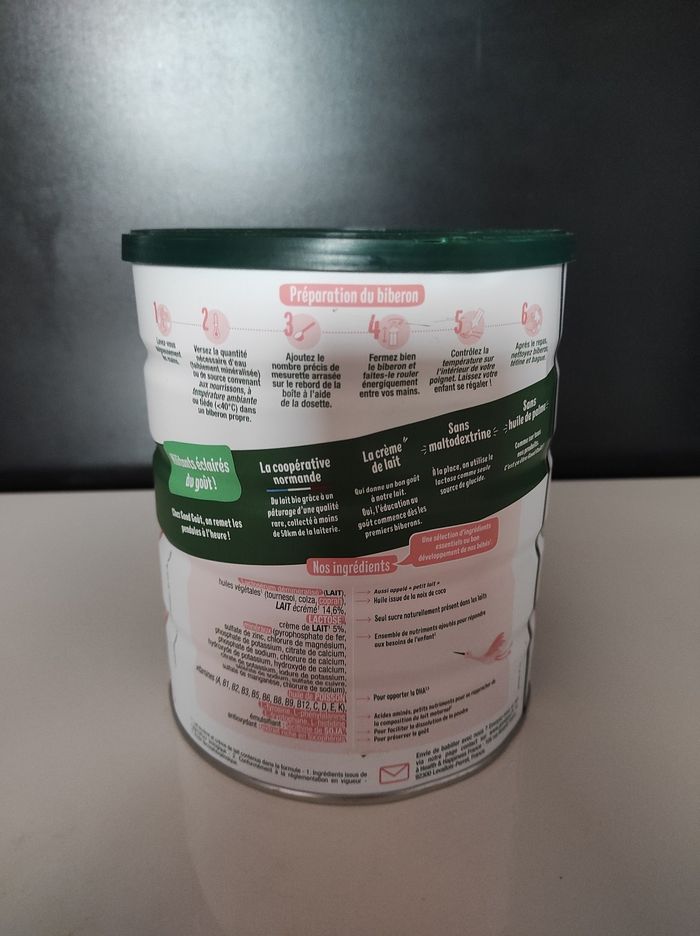 Lait 3 ème age Good goût - photo numéro 2