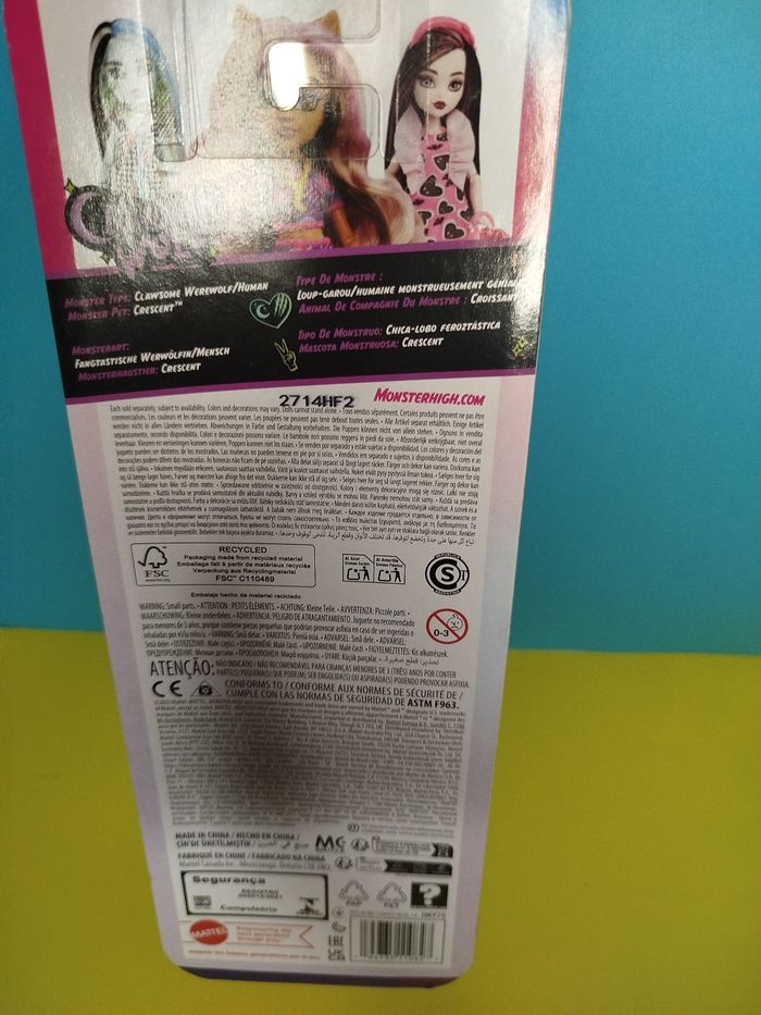 Monster High - Clawdeen Wolf - photo numéro 5