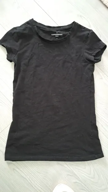 T shirt noir, C&A,  taille S