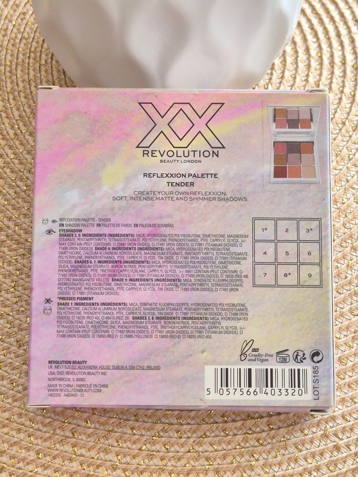 Palette fards à paupières revolution beauty - photo numéro 4