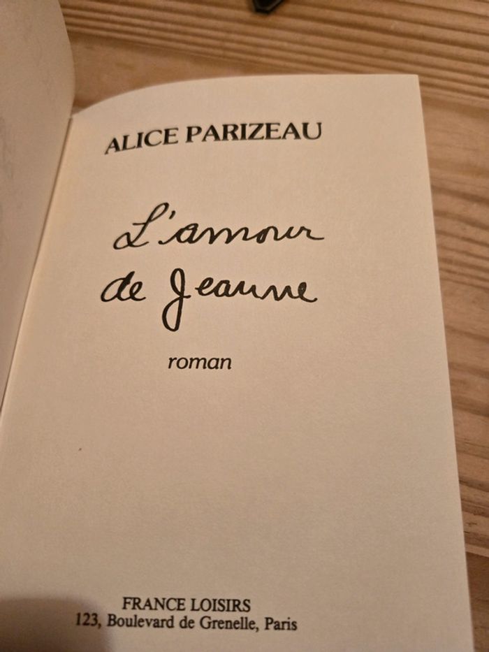 L amour de Jeanne - photo numéro 3