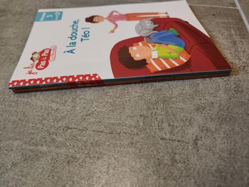 Lot de 2 livres enfant : Je lis pas a pas avec Teo et Nina