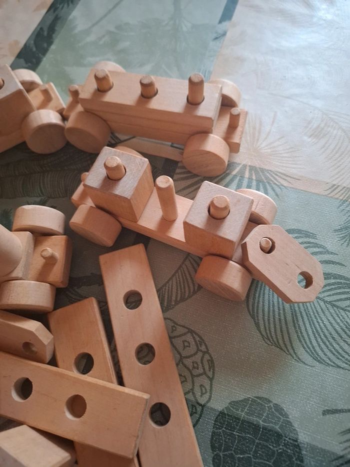 Jeux de construction en bois - photo numéro 4