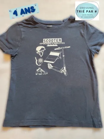 T-shirt manches courtes 4 ans