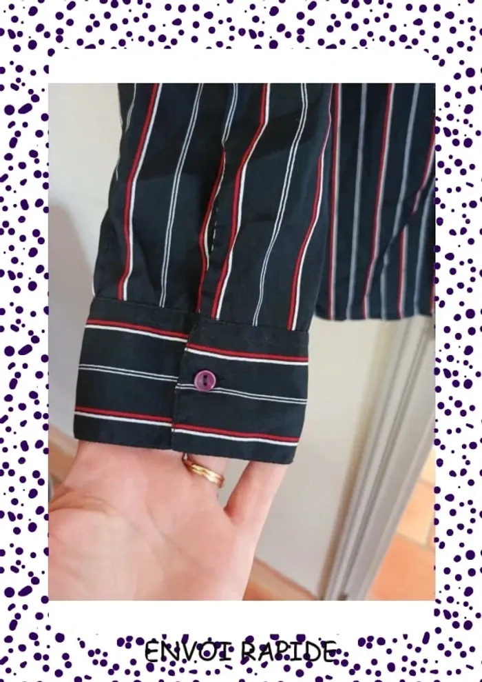 Chemise rayée femme - photo numéro 2