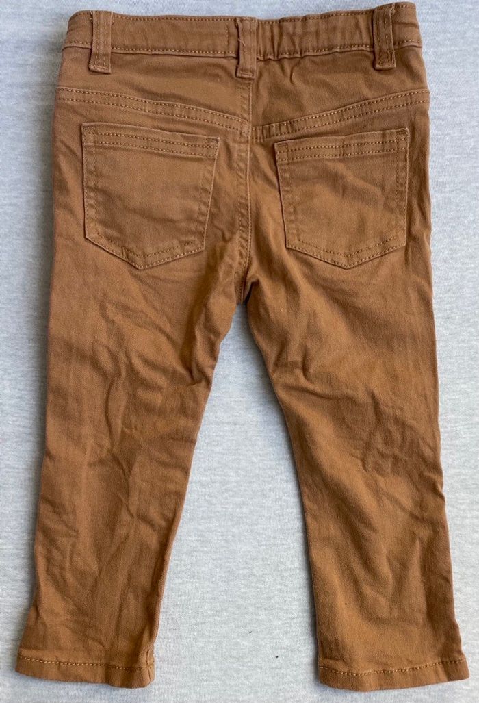 Pantalon slim en toile extensible 24mois 2ans - photo numéro 2