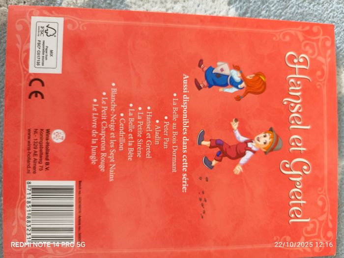 Hansel et gretellivre pour enfant - photo numéro 2