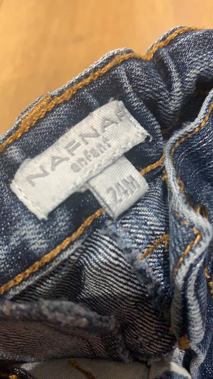 Jeans strass NAFNAF 24 mois - photo numéro 4