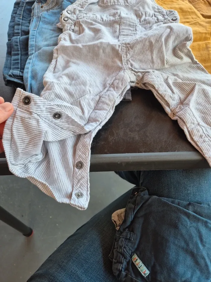 Lot 7 pantalon 1 salopette - photo numéro 3