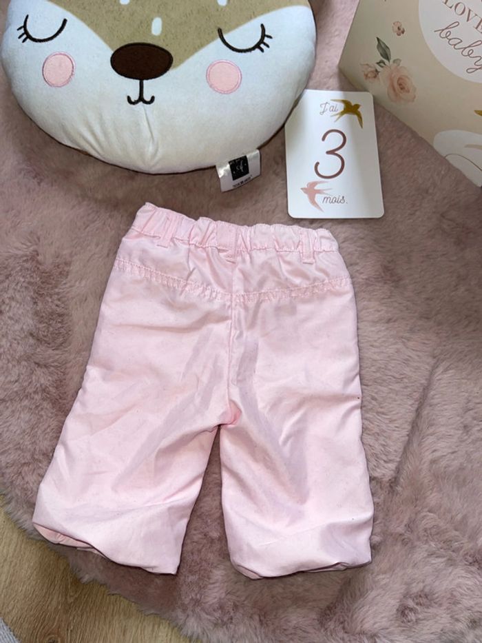 Ensemble pantalon + tee shirt ML 3 mois - photo numéro 3