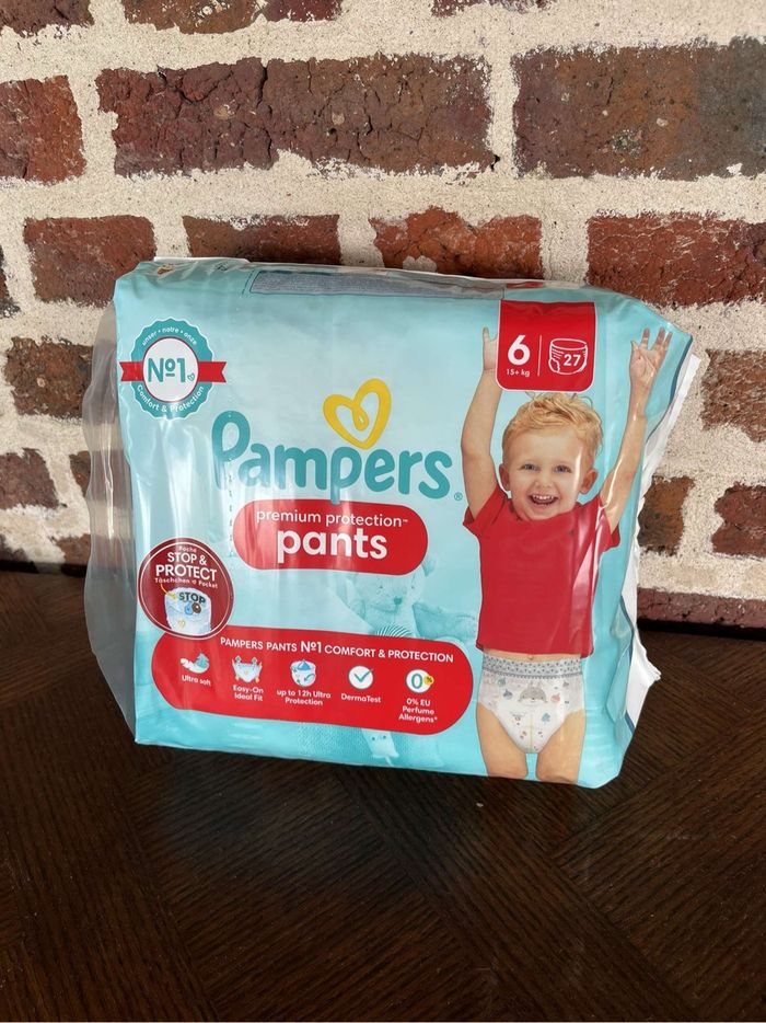 Pampers pants taille 6