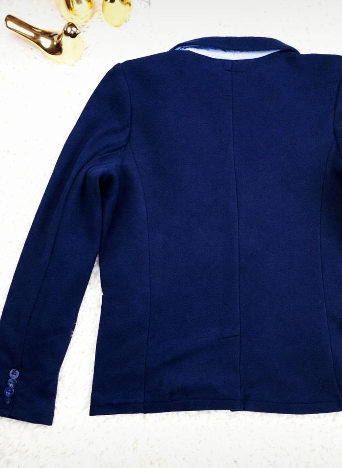Veste blazer bleu marine Garçon taille 10 ans marque Okaidi 🎸 - photo numéro 8