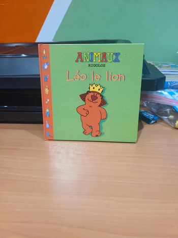 Livre animaux rigolo Leo le lion