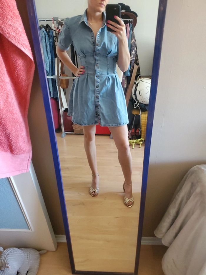 🌸 Robe en jean corset 🌸 - photo numéro 2