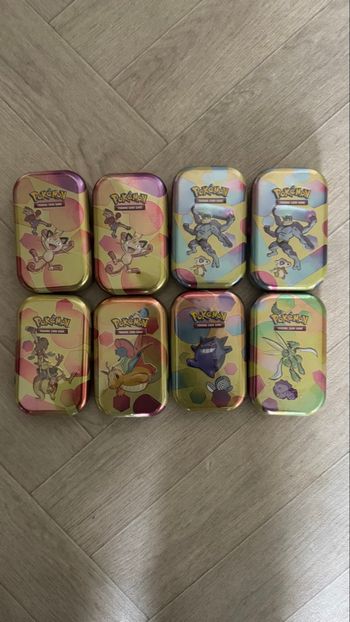 POKÉMON - Lot de 8 mini tins 151 