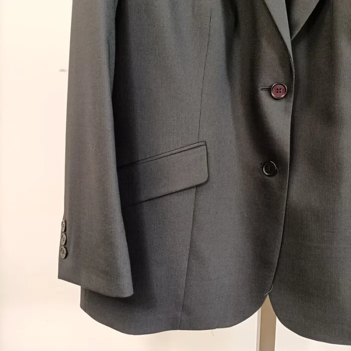Veste de costume noire VAL-N0002 taille 52 A494 - photo numéro 4
