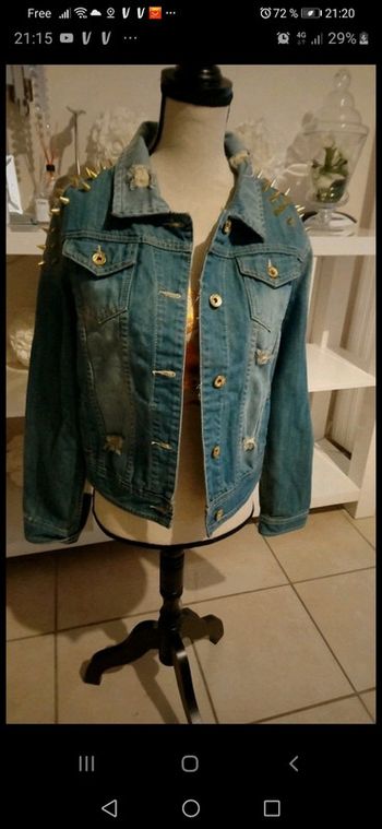Veste en jean
