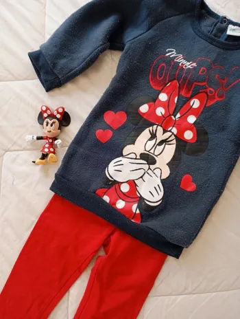 Ensemble Minnie et figurine