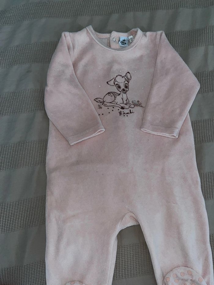 Pyjama bambi Disney 12 mois 74cm - photo numéro 4