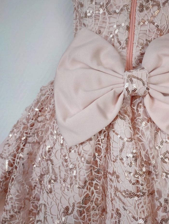 Magnifique robe de cocktail fille - photo numéro 4