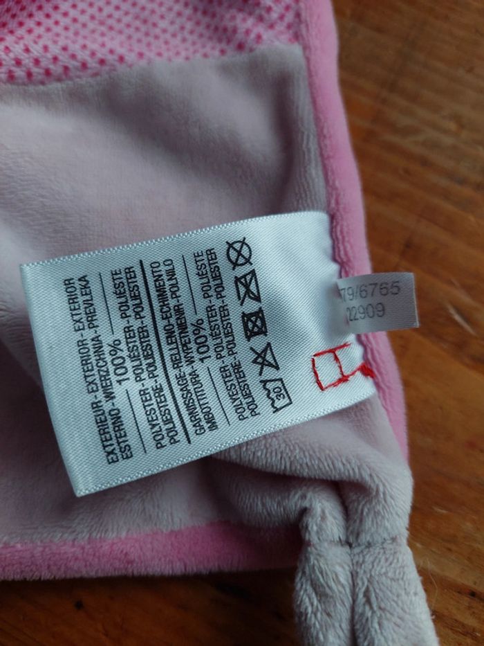 Doudou vache rose Mots d'enfants - photo numéro 9