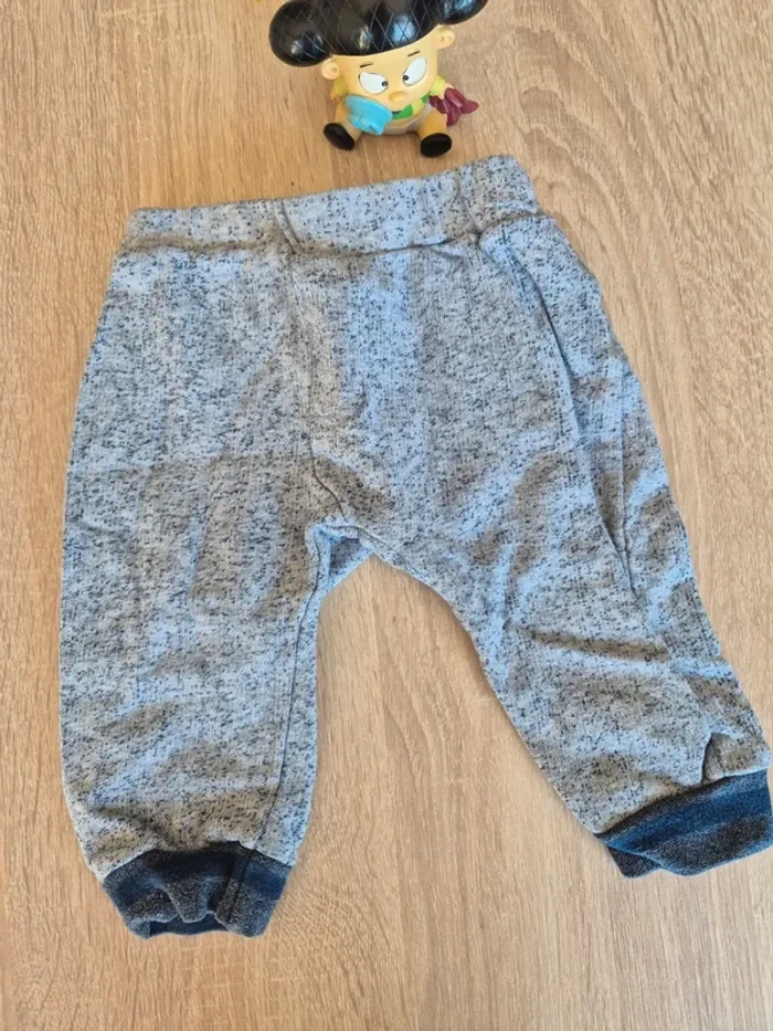 Ensemble jogging gris 12 mois Boîte à malices - photo numéro 3