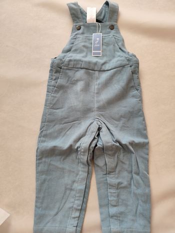 Combinaison en velours Jacadi paris salopette taille 18 mois neuf