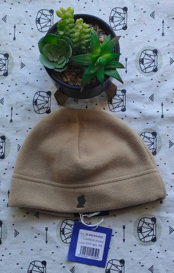 Bonnet Tintin neuf garçon taille XS