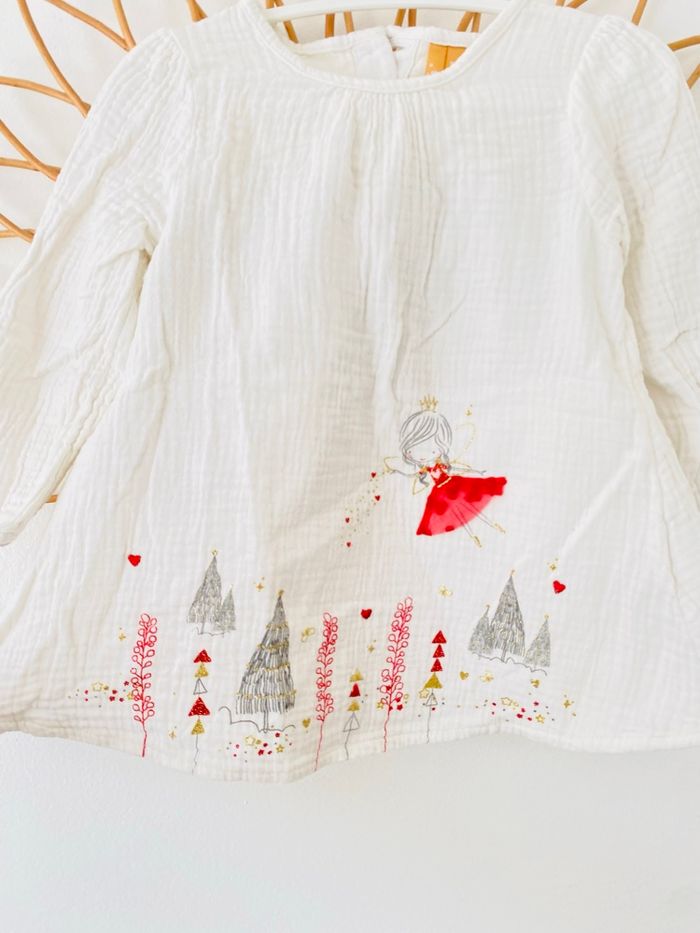 Orchestra tunique gaz de coton 18 mois - photo numéro 3