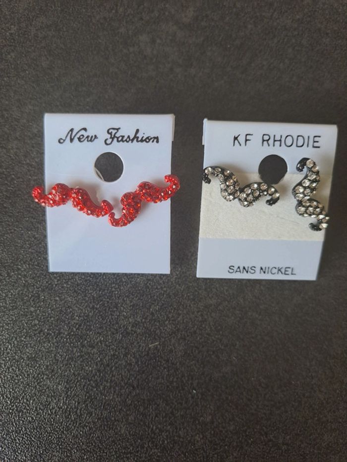 Lot paires boucles d'oreilles