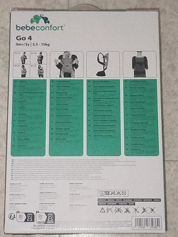 Porte-Bébé Physiologique Go 4 Bébé Confort Neuf - photo numéro 2