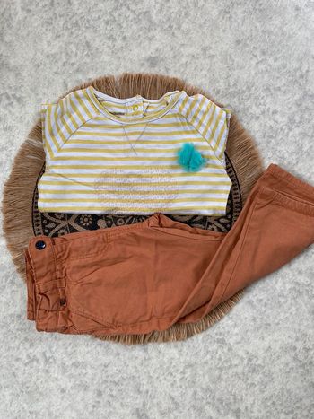 Ensemble fille Vertbaudet 18 mois