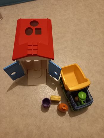 Garage et son camion playmobil 1 2 3