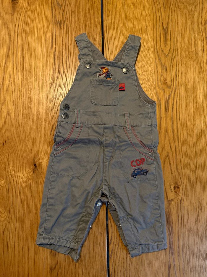 Salopette Grise bébé garçon La Compagnie des Petits (3 mois)
