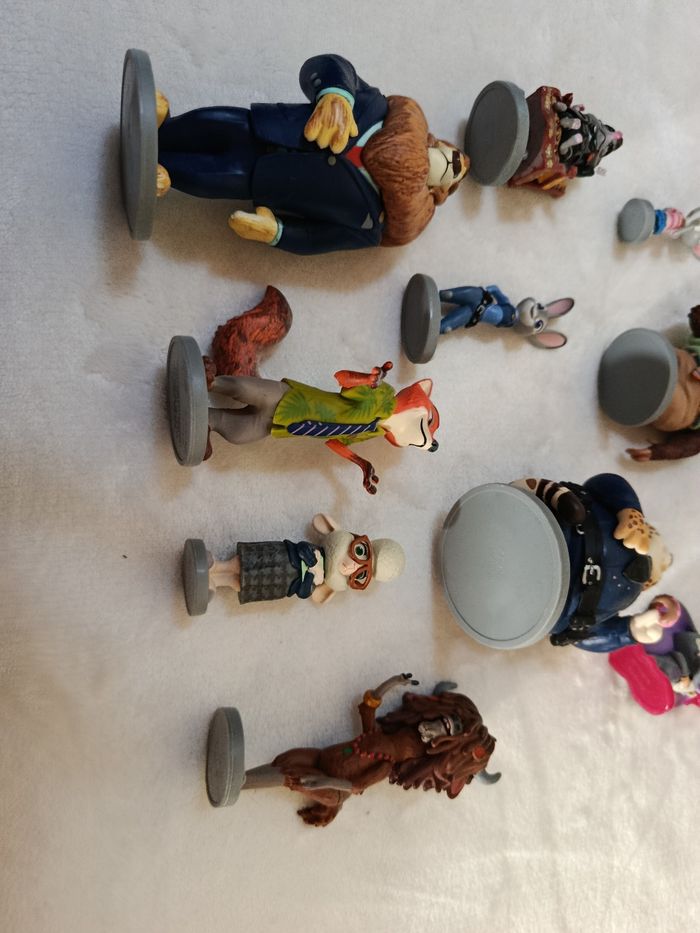 A saisir, pack de 10 figurines du film " zootopie " ( film Disney) ! - photo numéro 5